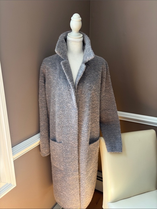 Cyrus Jackets & Blazers - Cyrus Teddy Coat in Heather Gray